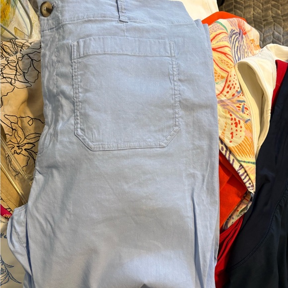 Anthropologie Maeve Sky Blue Pants - Picture 4 of 5